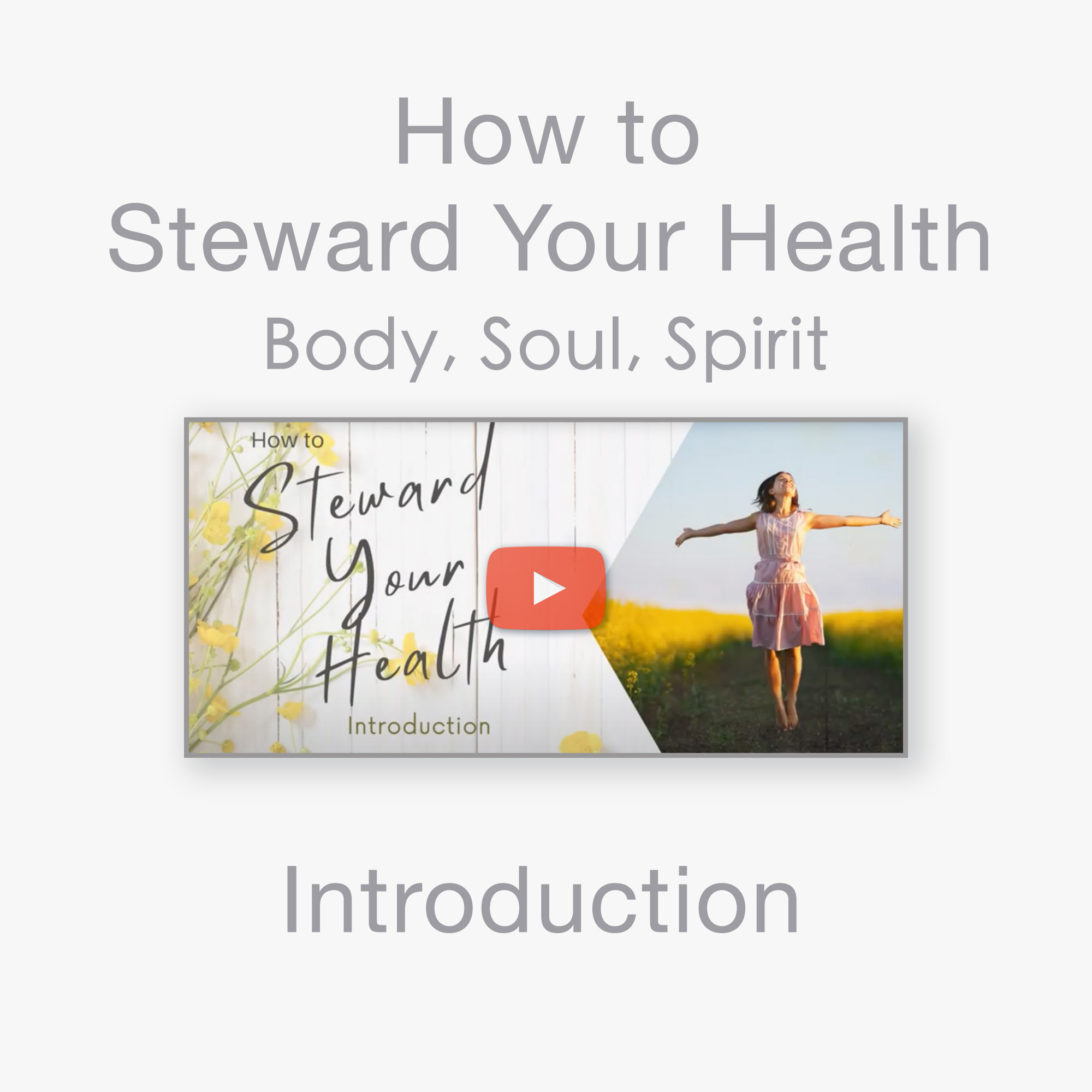 video main body soul spirit
